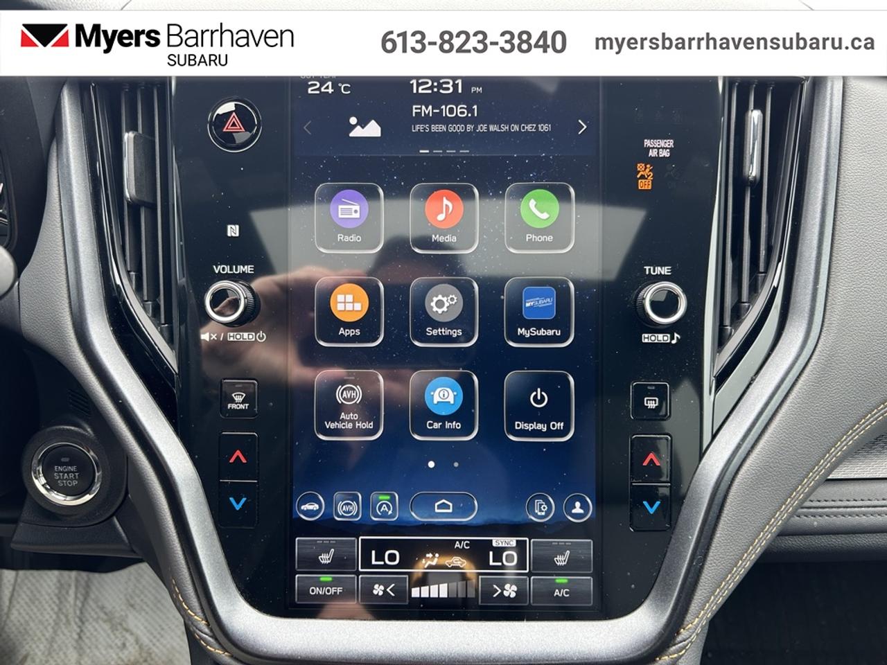 2023 Subaru Outback Wilderness  -  Navigation Photo