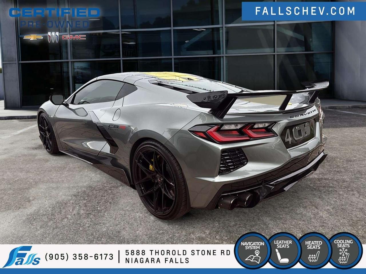2022 Chevrolet Corvette Stingray C8-R,COUPE,3LT,LEATHER,NAV,VENTED SEATS Photo