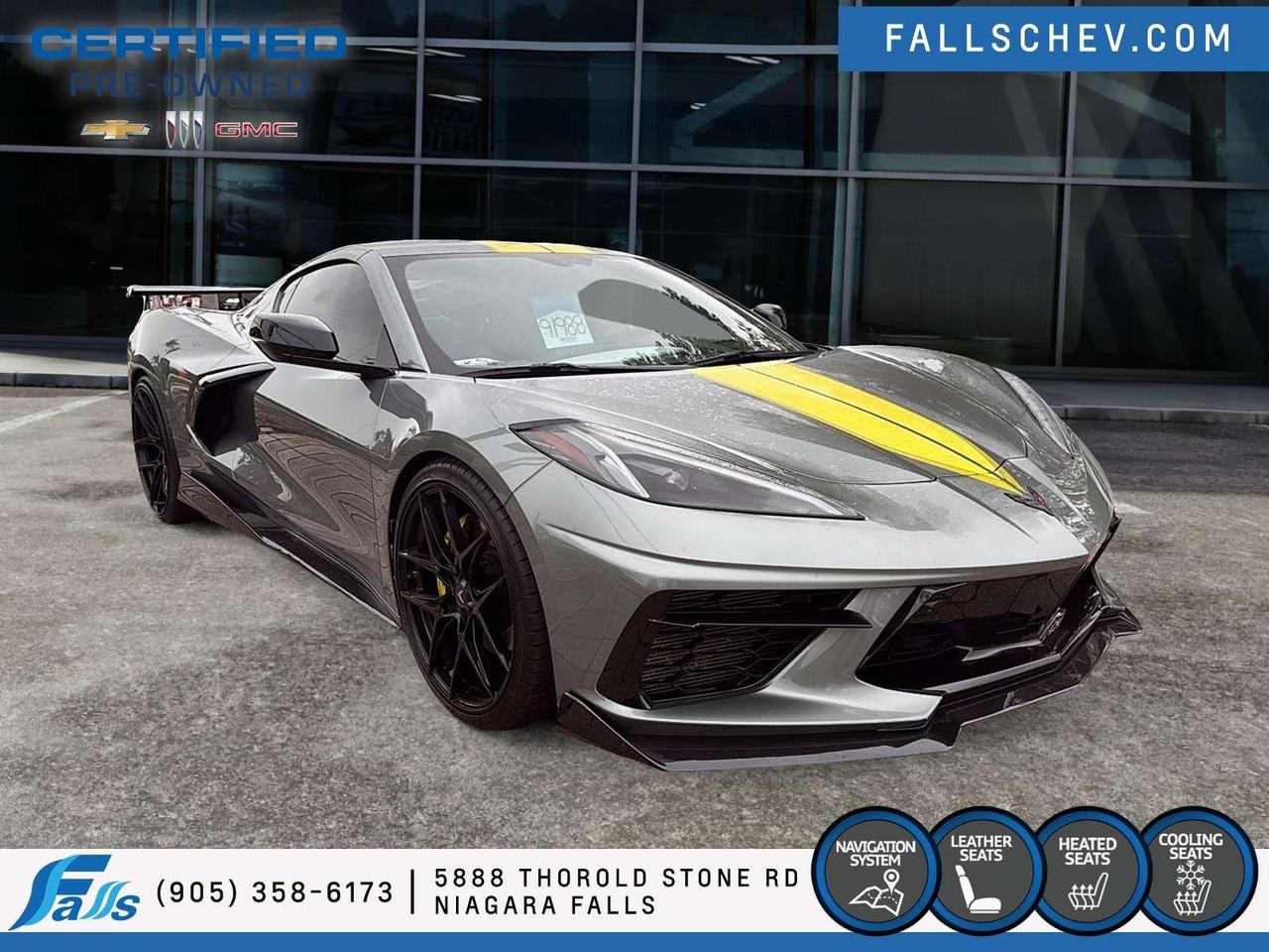 2022 Chevrolet Corvette Stingray C8-R,COUPE,3LT,LEATHER,NAV,VENTED SEATS Photo1