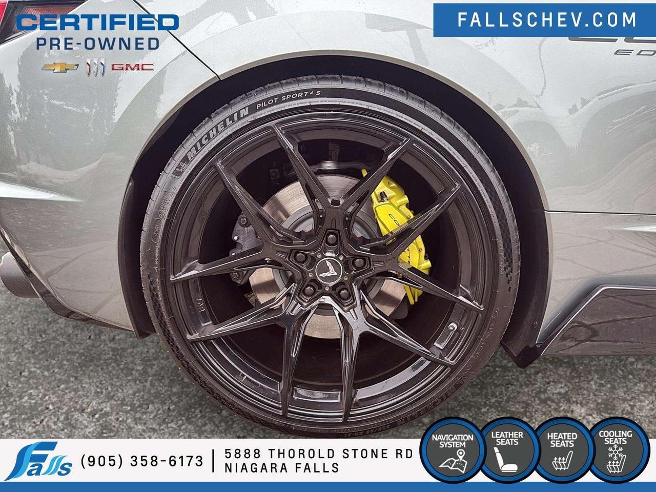 2022 Chevrolet Corvette Stingray C8-R,COUPE,3LT,LEATHER,NAV,VENTED SEATS Photo