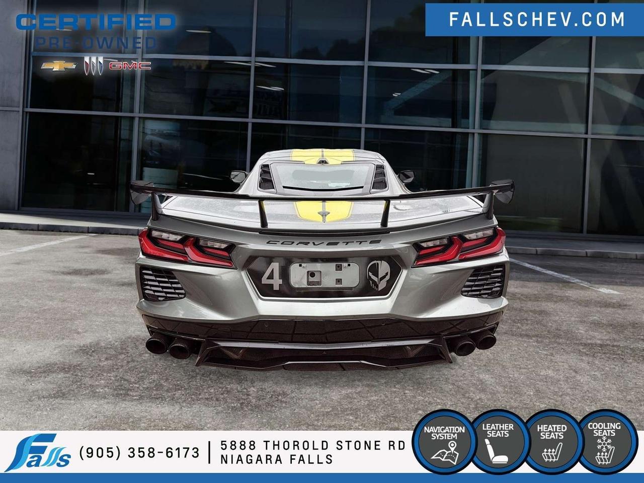 2022 Chevrolet Corvette Stingray C8-R,COUPE,3LT,LEATHER,NAV,VENTED SEATS Photo