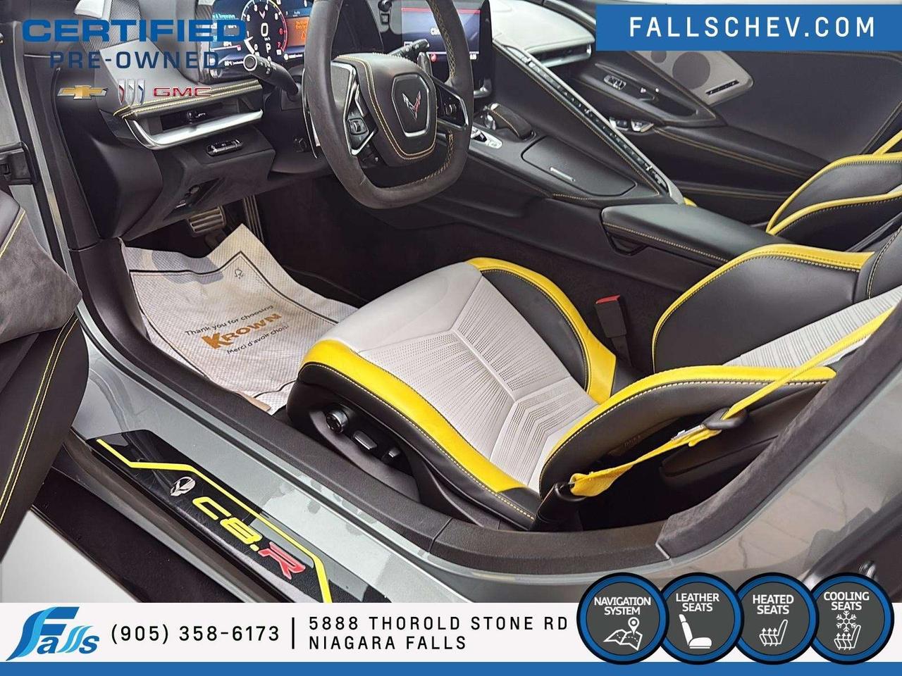 2022 Chevrolet Corvette Stingray C8-R,COUPE,3LT,LEATHER,NAV,VENTED SEATS Photo