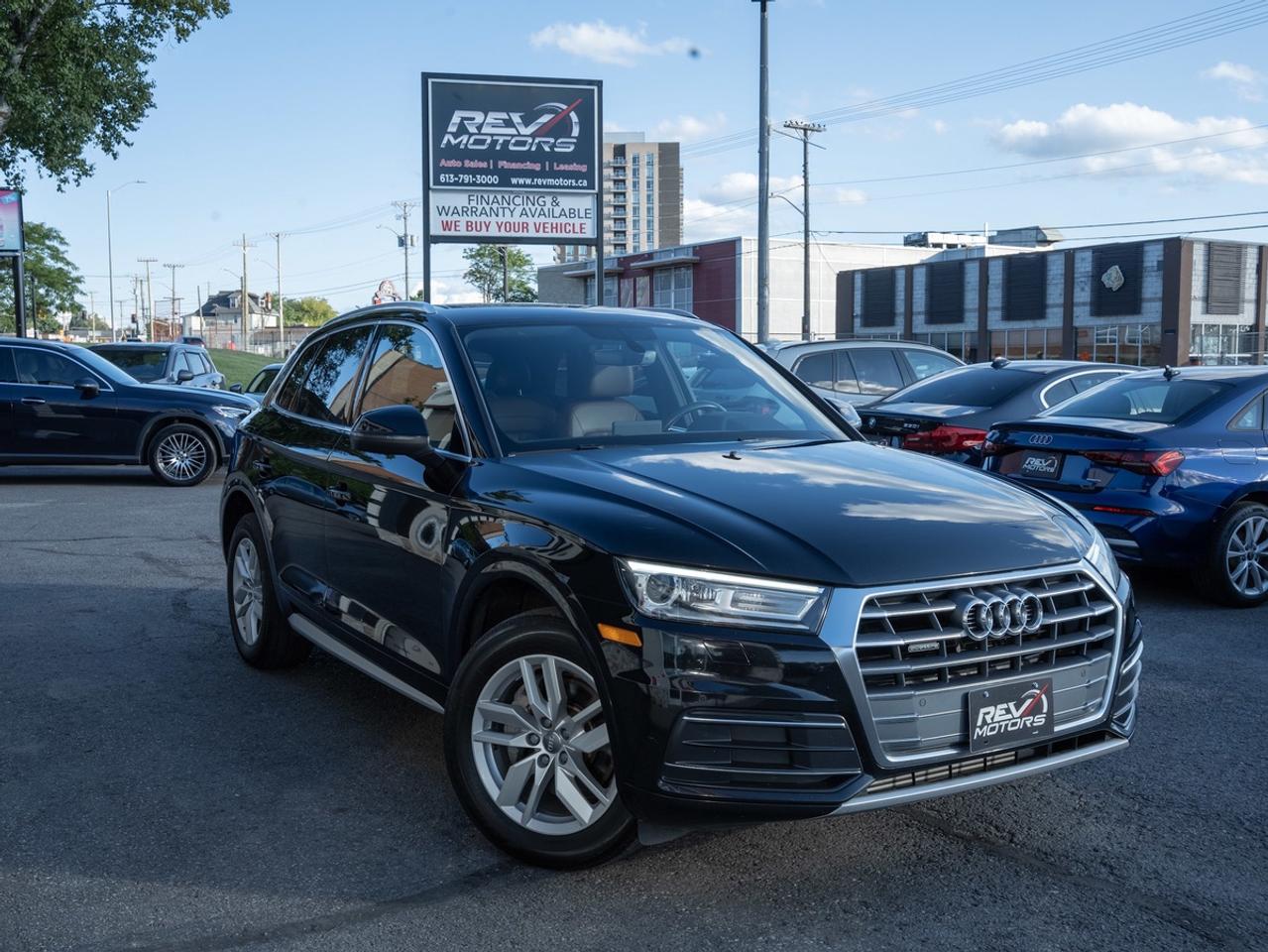 2019 Audi Q5 Komfort | Quattro AWD | Brown Leather Interior Photo0