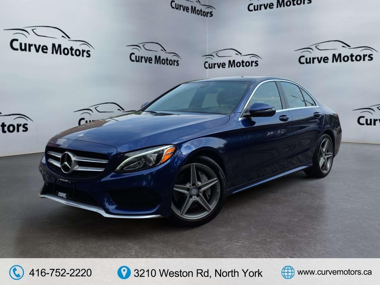 2017 Mercedes-Benz C-Class C 300 4MATIC AMG PKG * NAVI / CAMERA / PANORAMIC / LED LIGHTS Photo