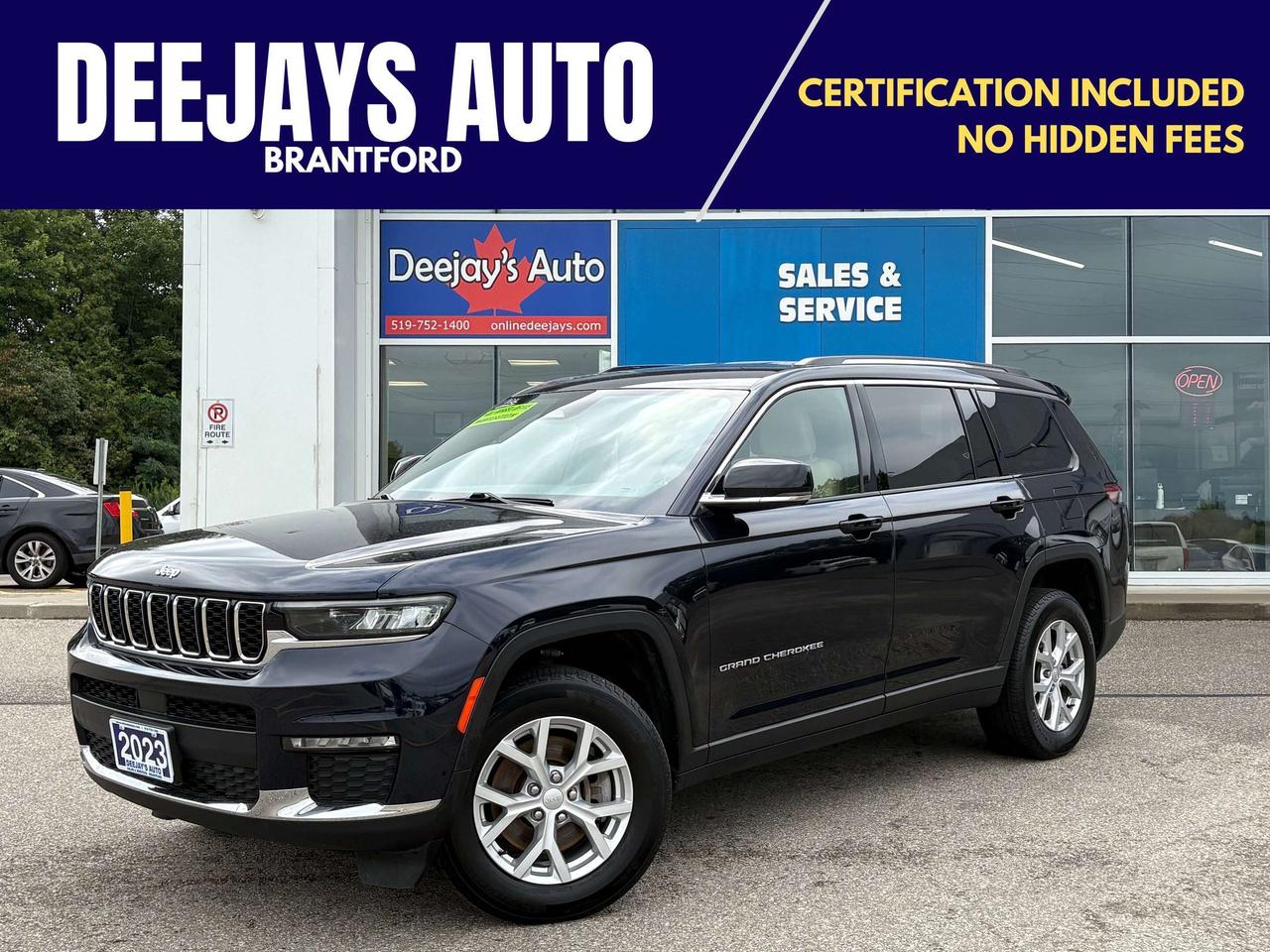 2023 Jeep Grand Cherokee Limited 4x4   7 Pass   Clean Carfax Photo