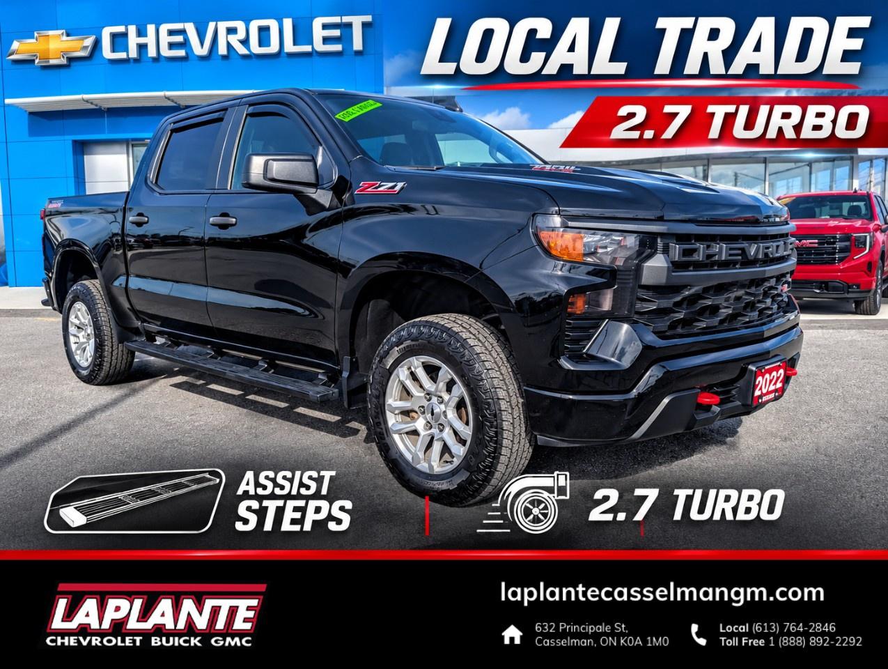 2022 Chevrolet Silverado 1500 Crew Cab Short Box 4-Wheel Drive Custom Trail Boss Photo