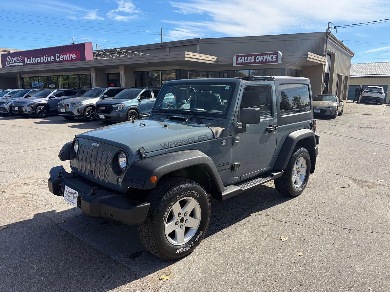 2014 Jeep Wrangler SPORT/4X4/MANUAL/HARD TOP/ONLY 84K KMS/CALL PICTON Photo