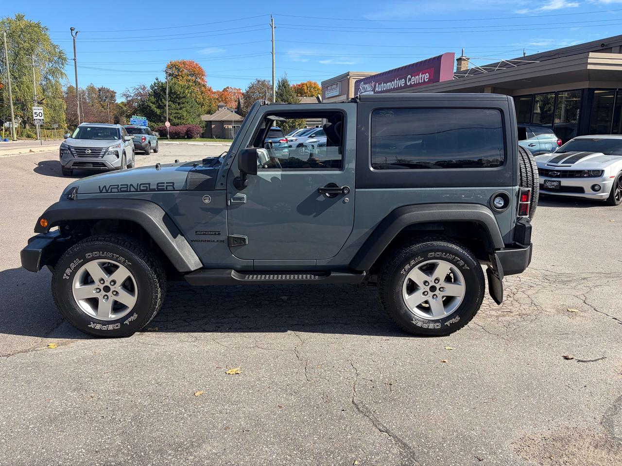 2014 Jeep Wrangler SPORT/4X4/MANUAL/HARD TOP/ONLY 84K KMS/CALL PICTON Photo2