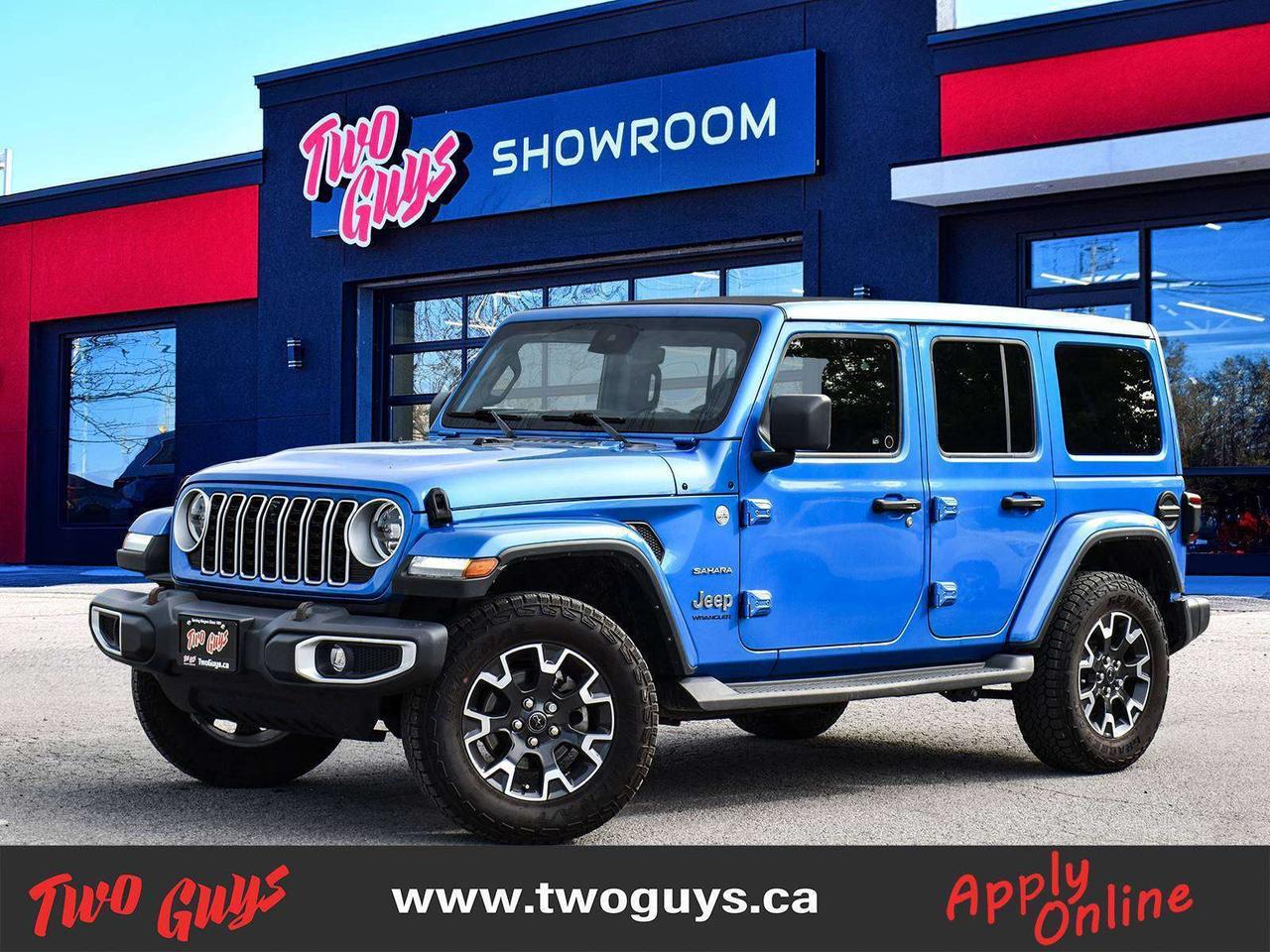 2024 Jeep Wrangler Sahara 4x4 Sky One-Touch Power Top Leather Photo