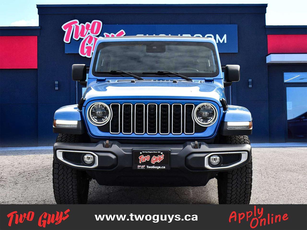 2024 Jeep Wrangler Sahara 4x4 Sky One-Touch Power Top Leather Photo4