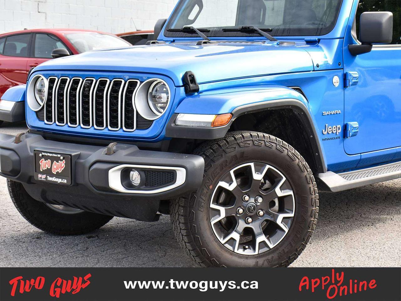 2024 Jeep Wrangler Sahara 4x4 Sky One-Touch Power Top Leather Photo