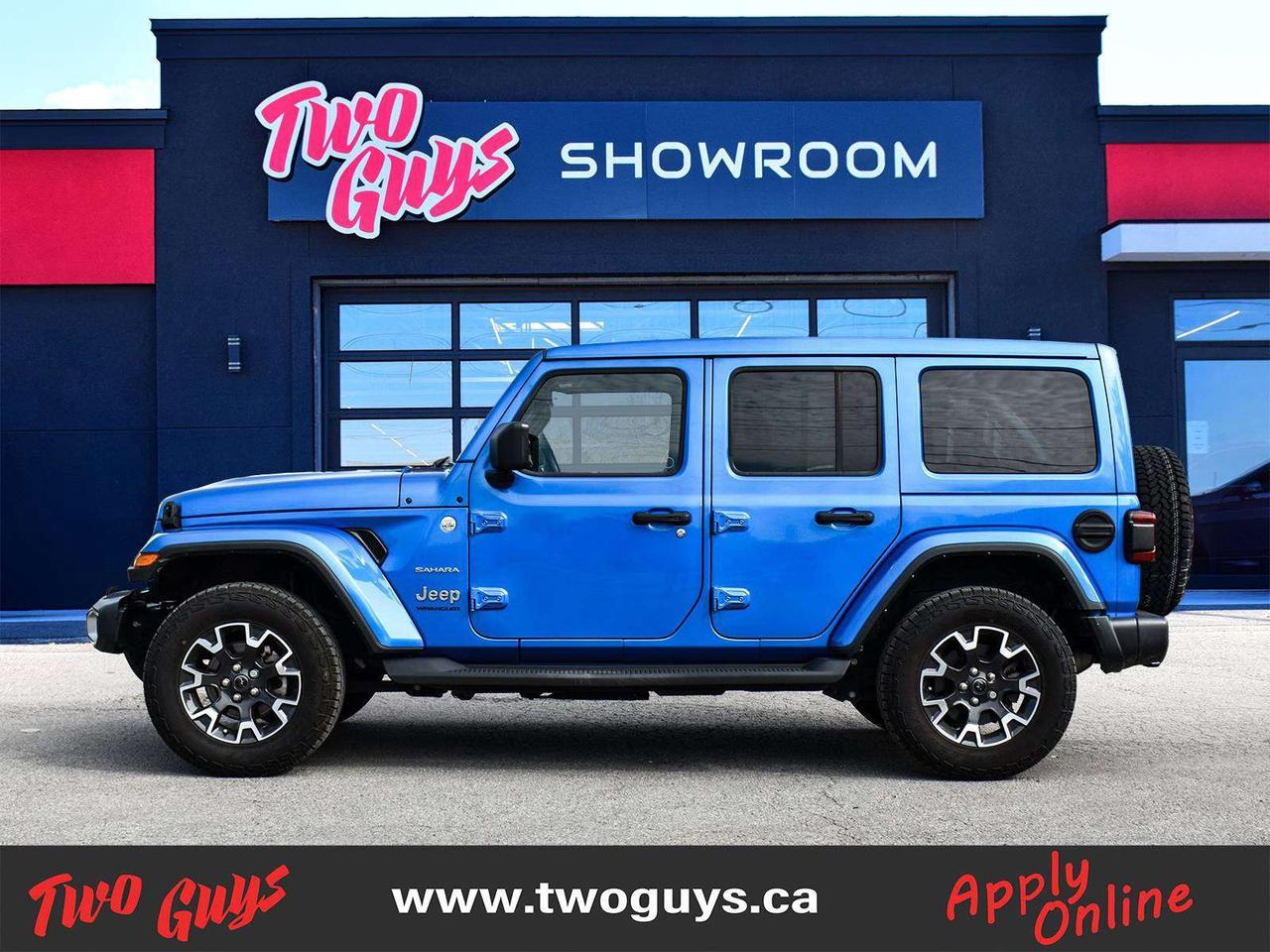 2024 Jeep Wrangler Sahara 4x4 Sky One-Touch Power Top Leather Photo