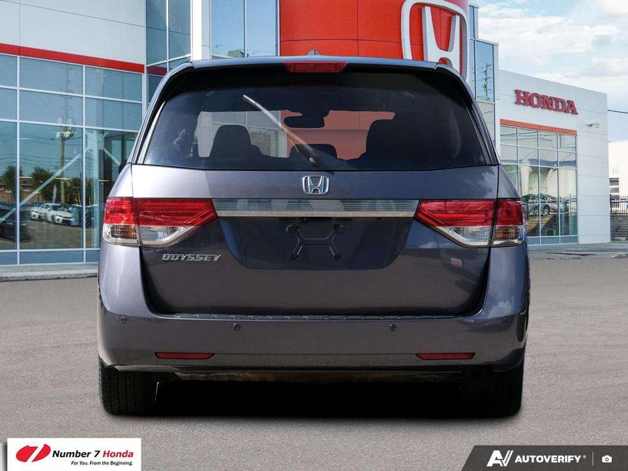 2017 Honda Odyssey EX-L with Rear Entertainment System Photo