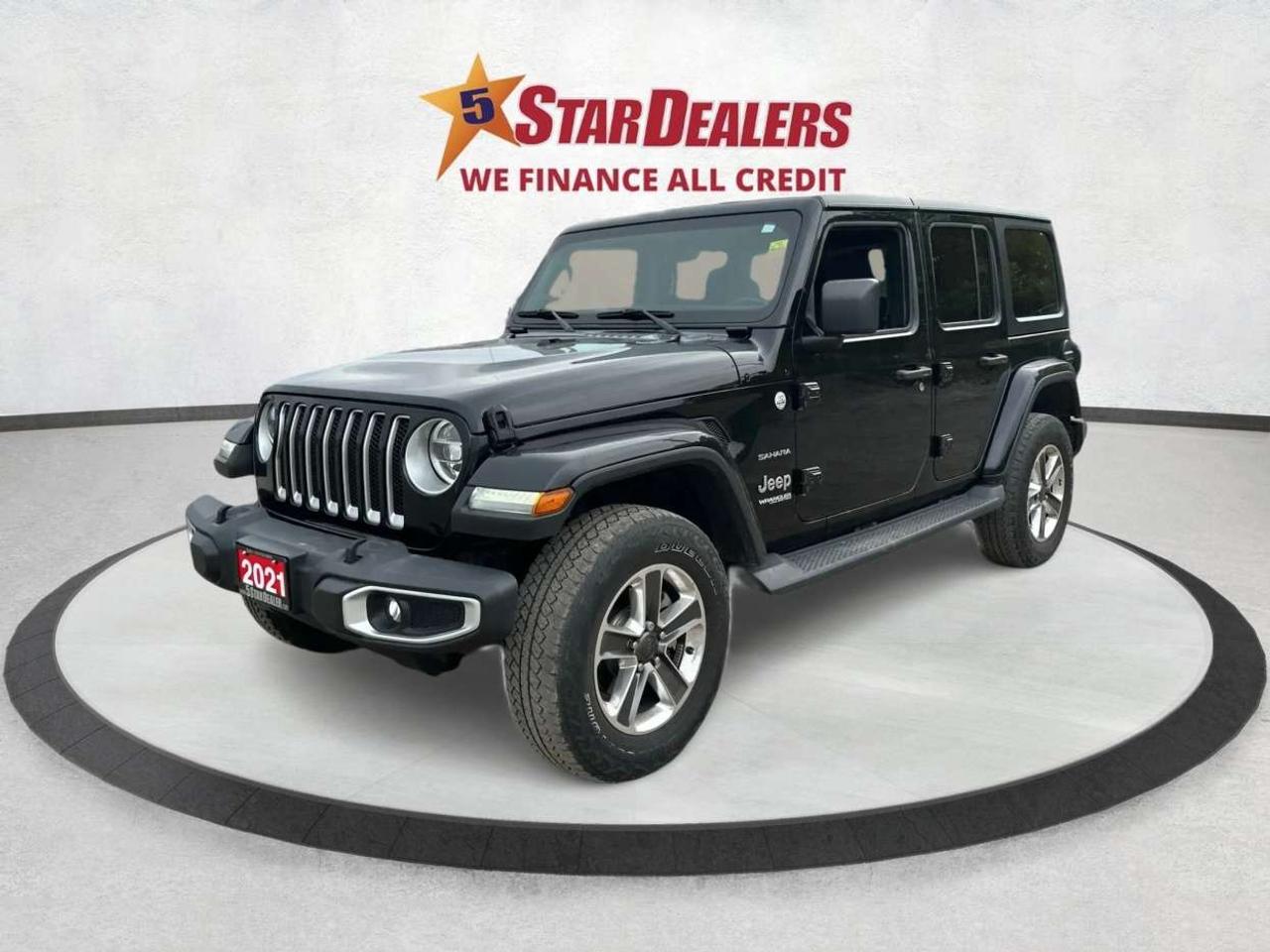 2021 Jeep Wrangler Sahara 4X4 OFFROAD TRIP READY WE FINANCE! Photo