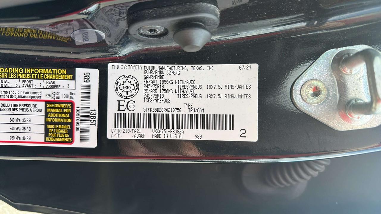 2024 Toyota Tundra SR Photo