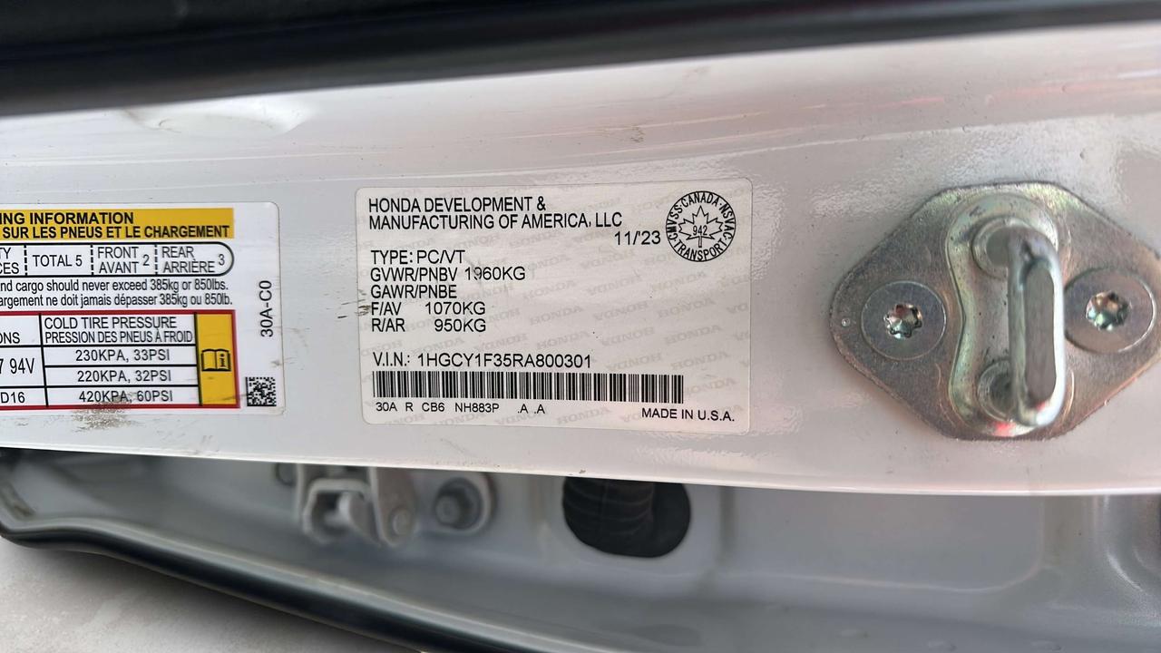 2024 Honda Accord EX Photo