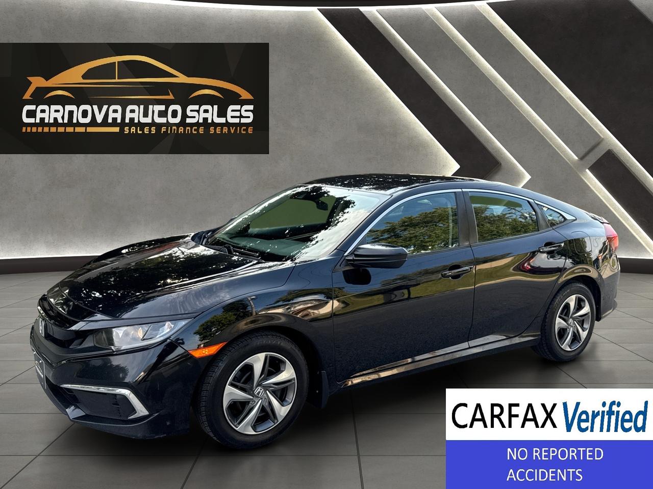 2019 Honda Civic LX+CLEAN CARFAX+ACCIDENT FREE Photo