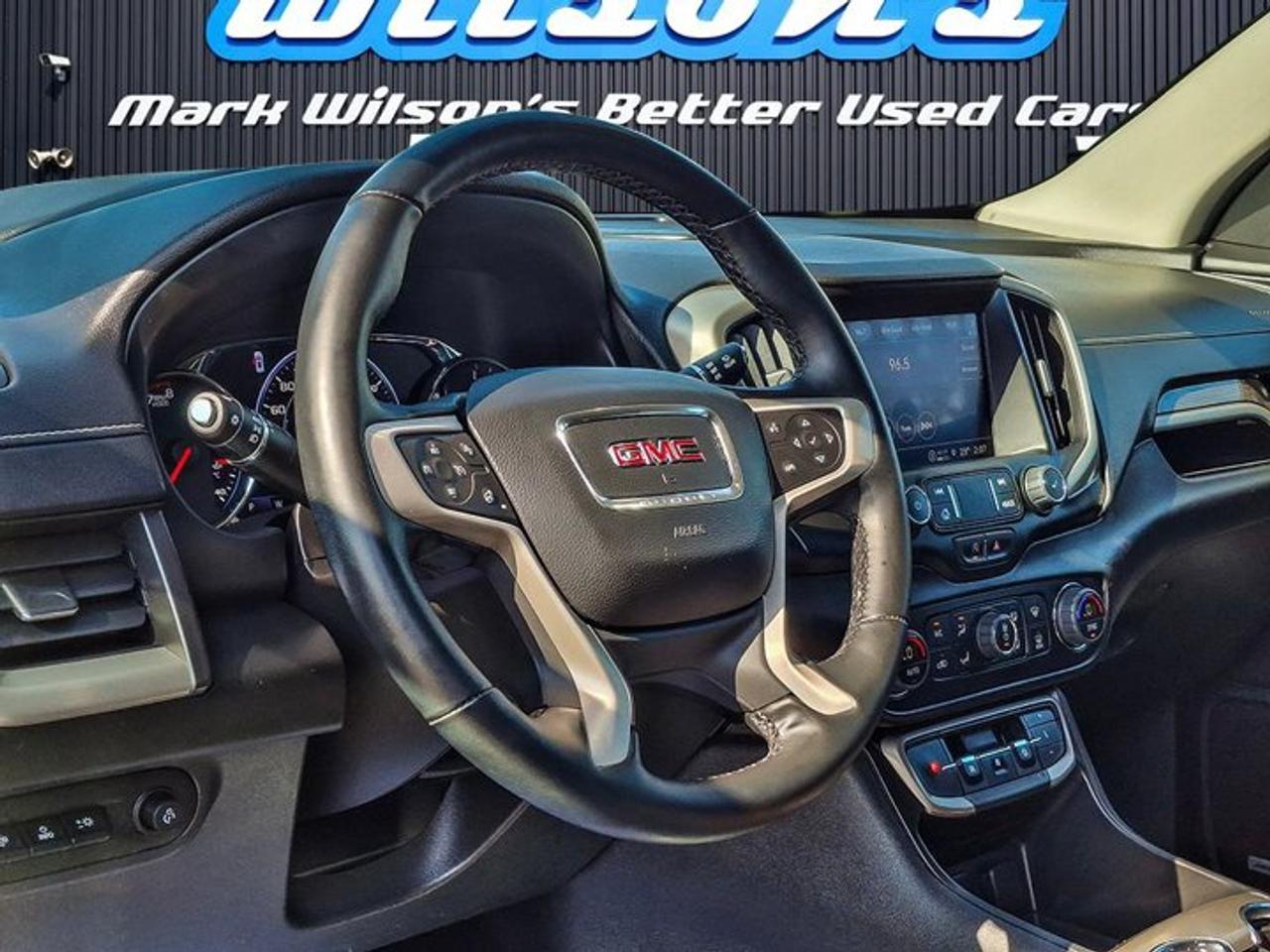 2024 GMC Terrain Denali AWD | Leather | Pano Roof | Heated Seats + Steering | Power Liftgate | Remote Start and More! Photo