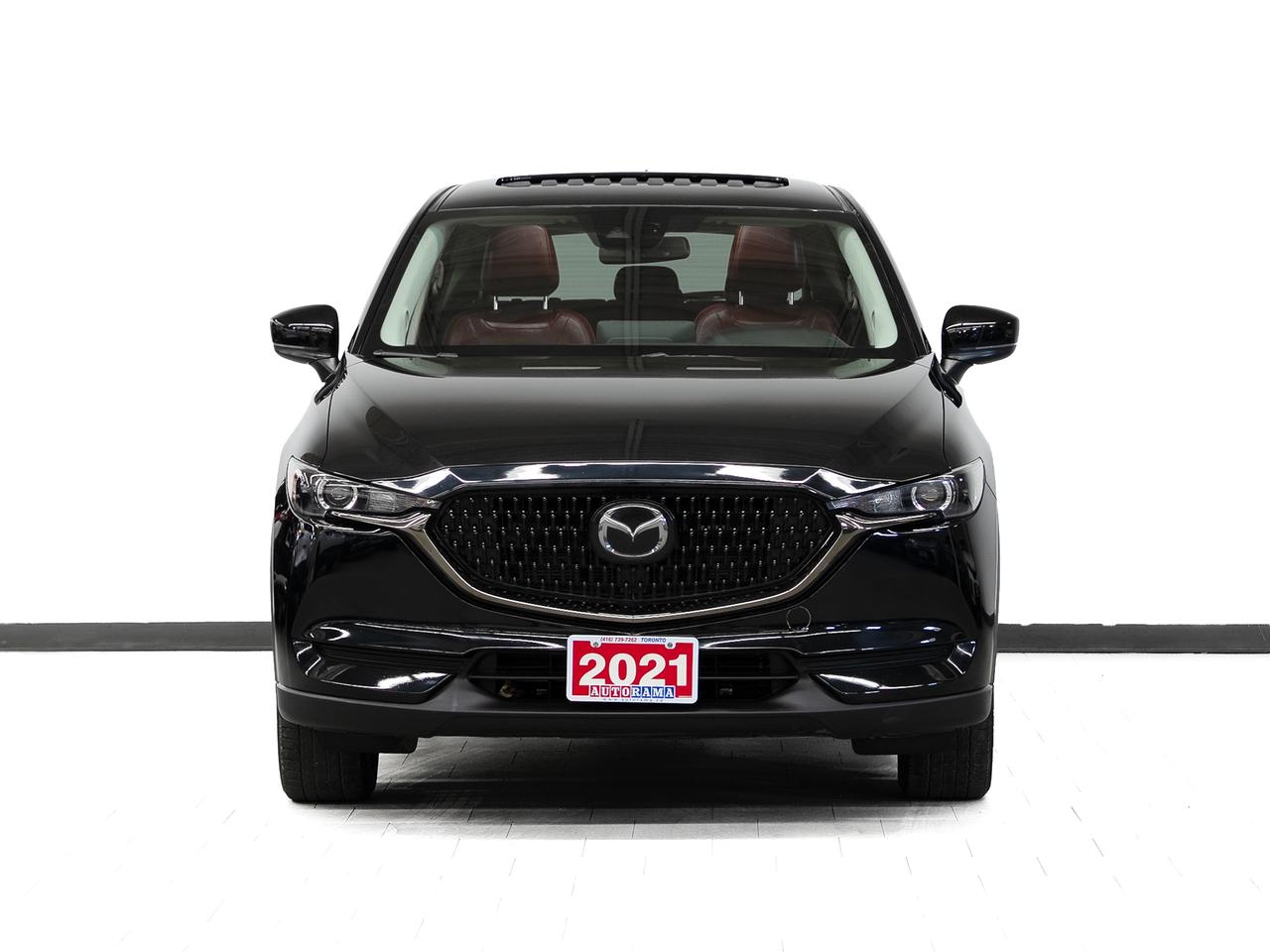 2021 Mazda CX-5 KURO AWD | Sunroof | Red Leather | BSM | CarPlay