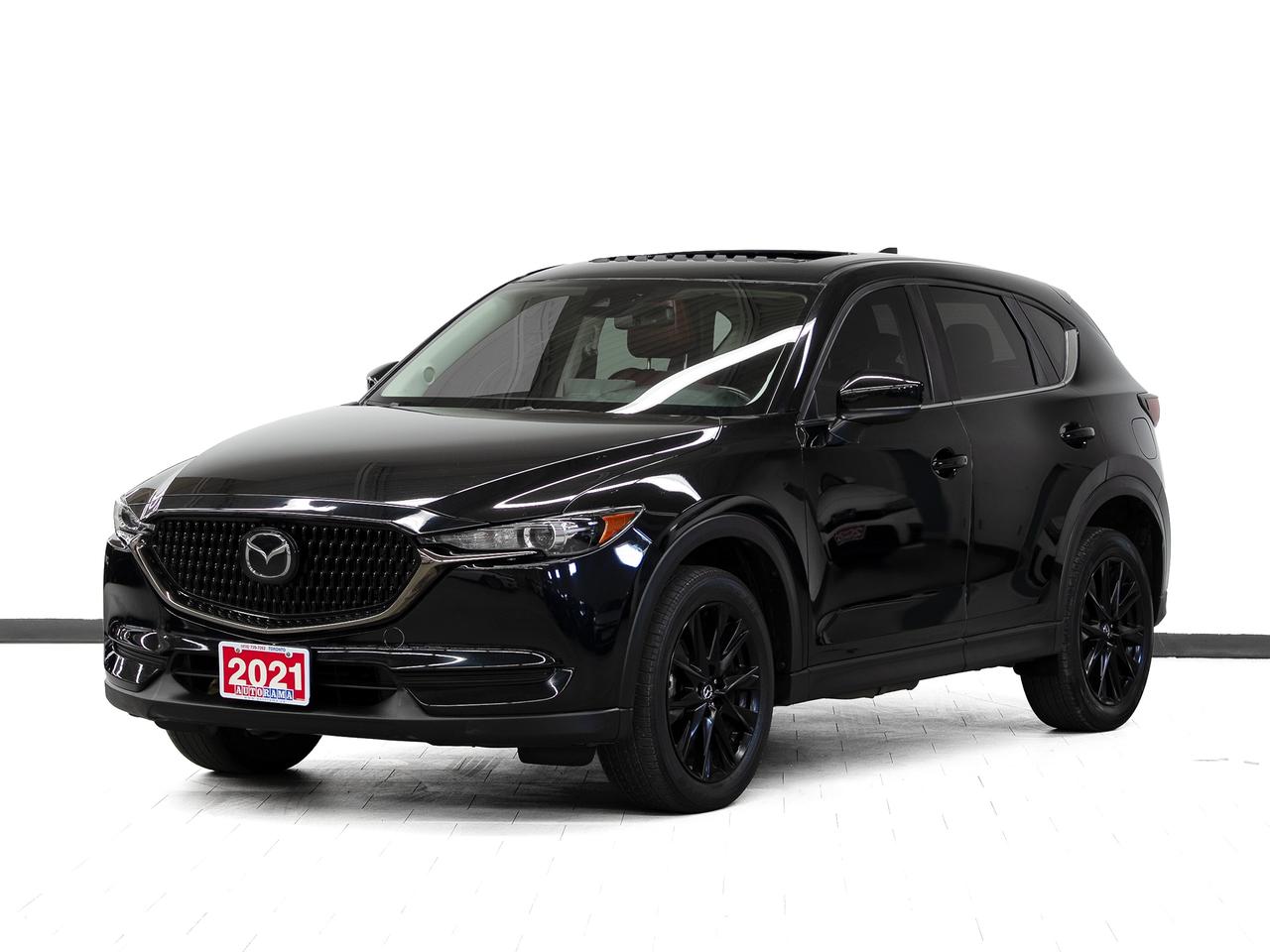 2021 Mazda CX-5 KURO AWD | Sunroof | Red Leather | BSM | CarPlay