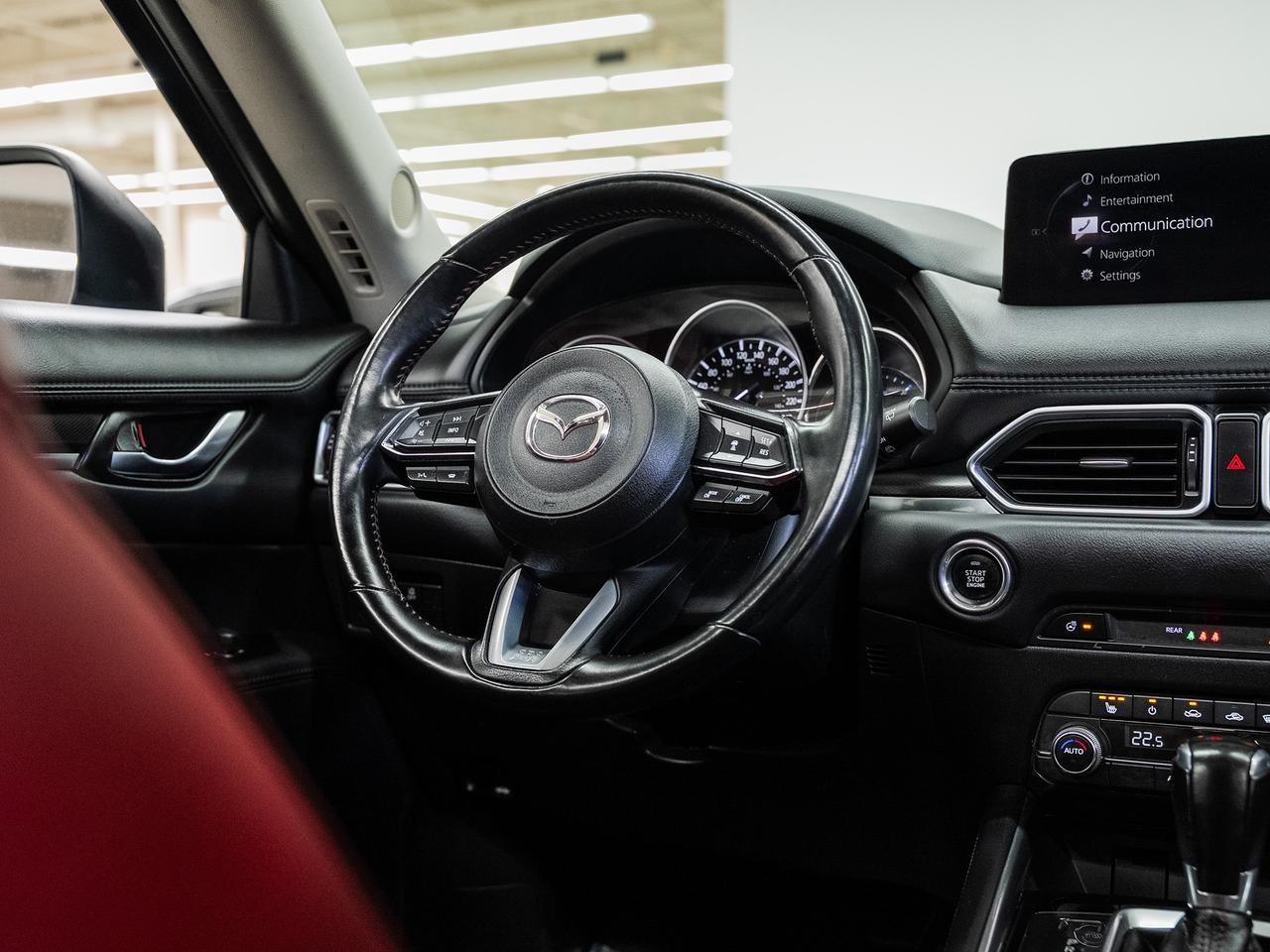 2021 Mazda CX-5 KURO AWD | Sunroof | Red Leather | BSM | CarPlay