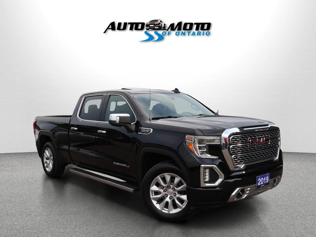 2019 GMC Sierra 1500 V8 DENALI 4WD CREW CERTIFIED *ACCIDENT FREE* CAMERA NAV BLUETOOTH LEATHER HEATED SEATS SUNROOF CRUISE ALLOYS - Photo #1