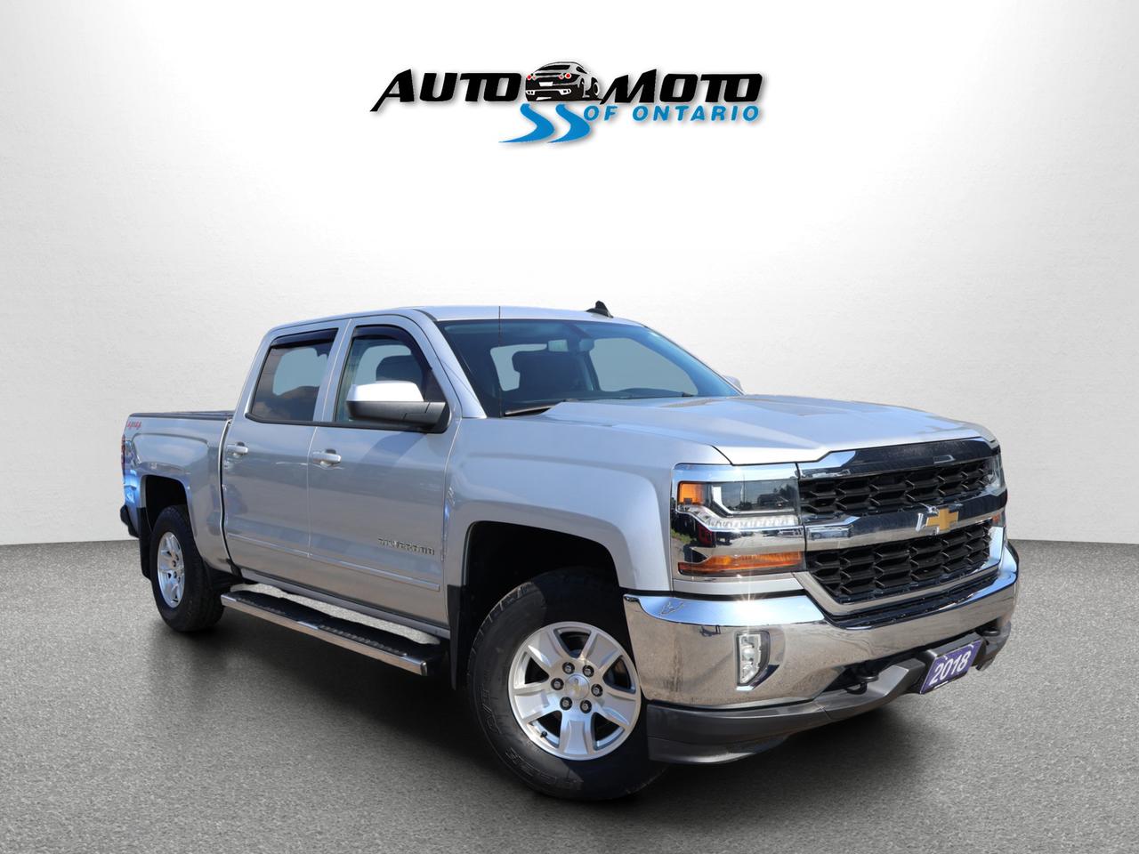 2018 Chevrolet Silverado 1500 V8 LT 4WD CREW CAMERA BLUETOOTH HEATED SEATS CRUISE ALLOYS - Photo #1