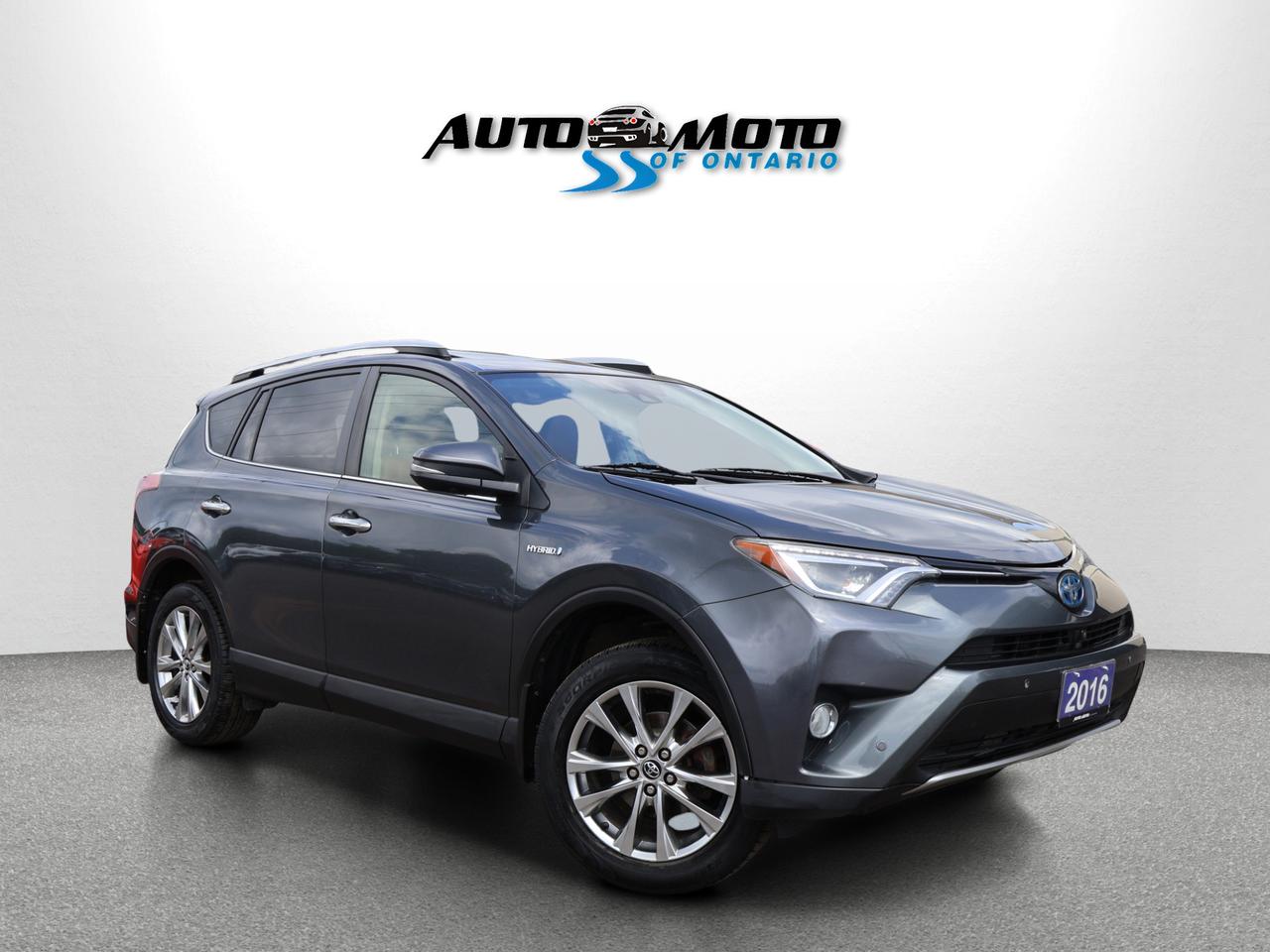 2016 Toyota RAV4 Hybrid LIMITED AWD HYBRID CERTIFIED *SERVICE RECORDS*2ND WINTER* CAMERA NAV BLUETOOTH LEATHER HEATED SEATS SUNROOF CRUISE ALLOYS - Photo #1
