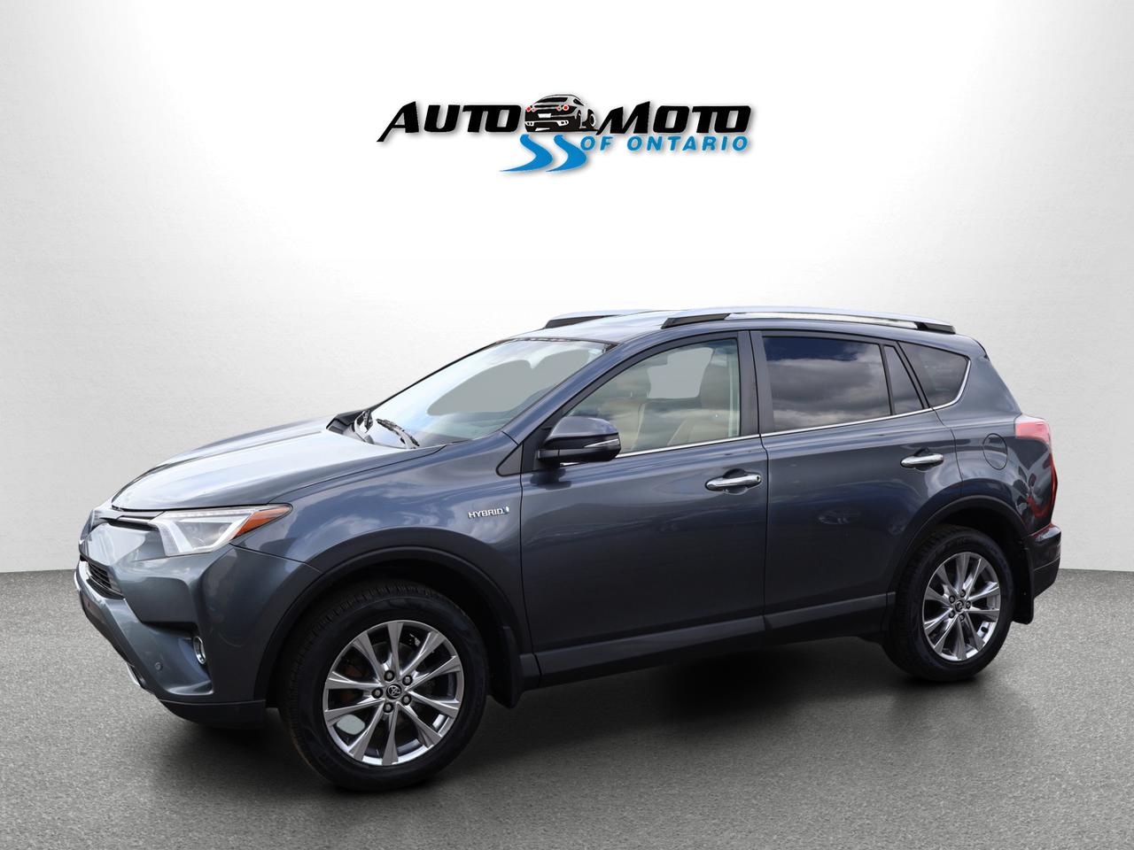 2016 Toyota RAV4 Hybrid LIMITED AWD HYBRID CERTIFIED *SERVICE RECORDS*2ND WINTER* CAMERA NAV BLUETOOTH LEATHER HEATED SEATS SUNROOF CRUISE ALLOYS Photo2