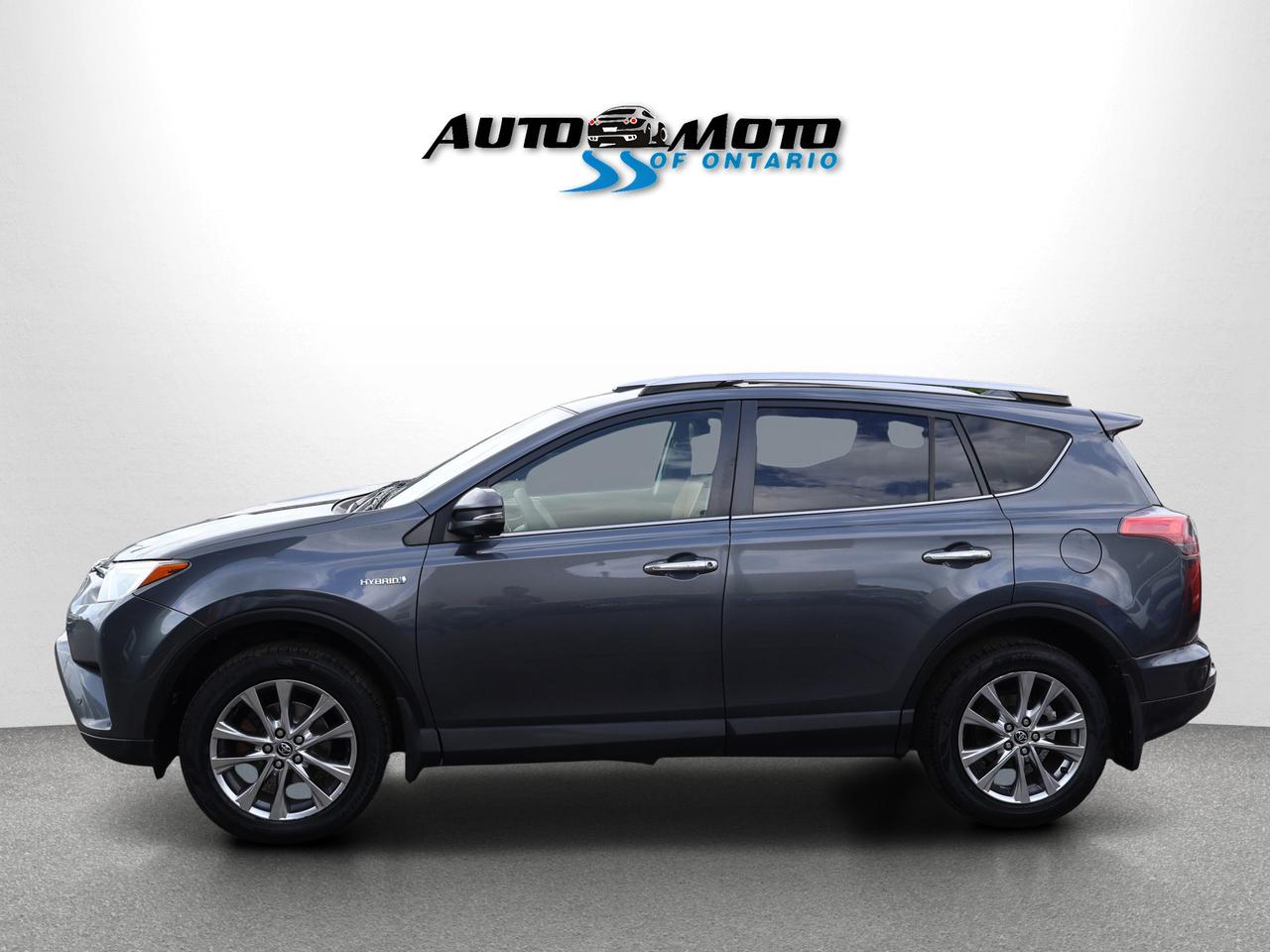 2016 Toyota RAV4 Hybrid LIMITED AWD HYBRID CERTIFIED *SERVICE RECORDS*2ND WINTER* CAMERA NAV BLUETOOTH LEATHER HEATED SEATS SUNROOF CRUISE ALLOYS Photo