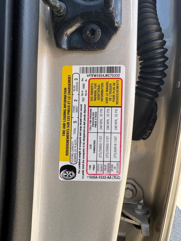 2018 Ford F-150 Lariat 4WD SuperCrew 6.5' Box Photo