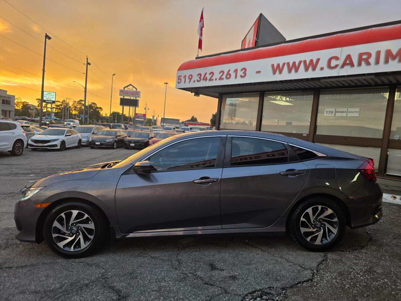 2016 Honda Civic EX One Owner | Accident Free | Sunroof | LaneWatch | Backup Camera Photo1