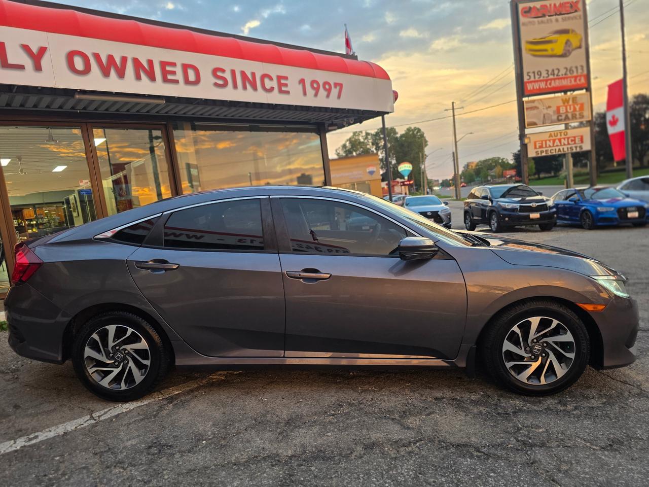 2016 Honda Civic EX One Owner | Accident Free | Sunroof | LaneWatch | Backup Camera Photo