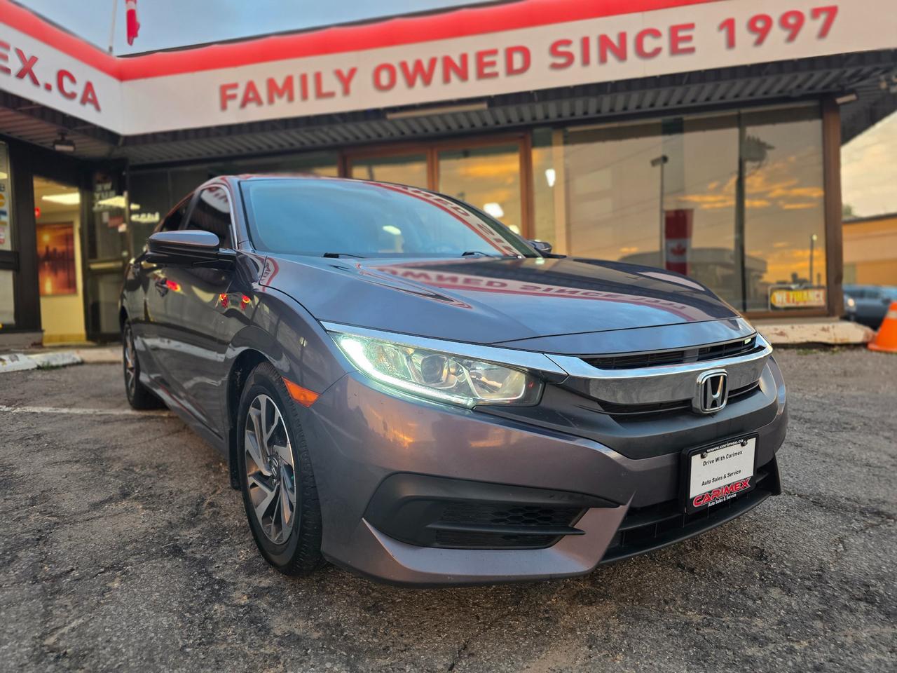 2016 Honda Civic EX One Owner | Accident Free | Sunroof | LaneWatch | Backup Camera Photo