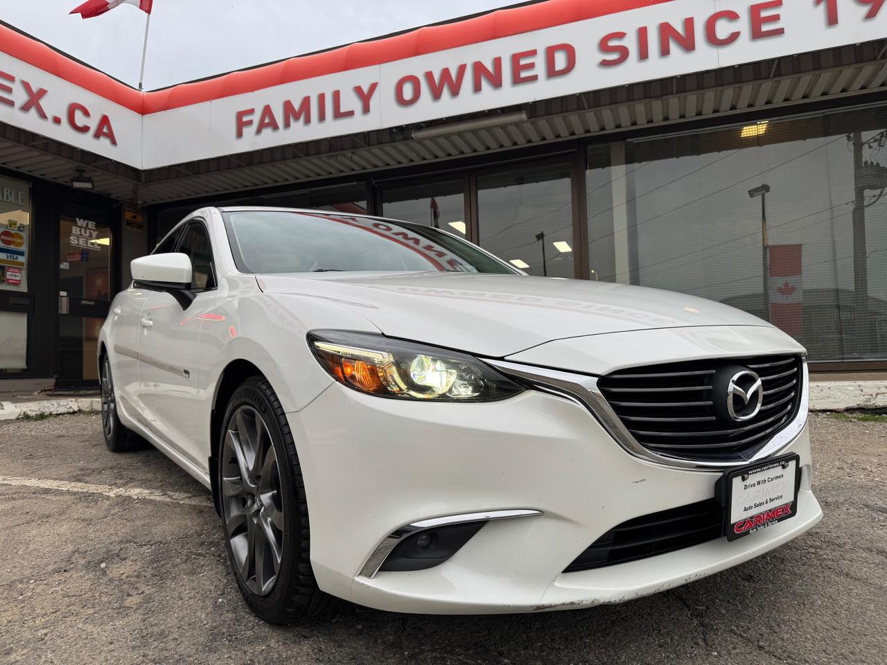 2017 Mazda MAZDA6 GT LOADED | ONE OWNER | ACCIDENT FREE | LOW KMS! Photo