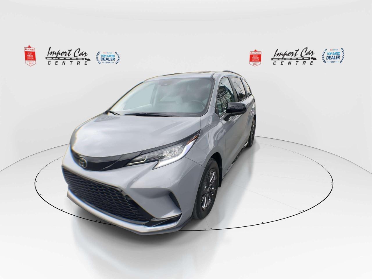 2026 Toyota Sienna XSE 7-Passenger LIKE NEW!!  HYBRID AWD, SOFTEX, JBL SOUND, ROOF, BK. CAM, HTD. SEATS, ALLOYS Photo3