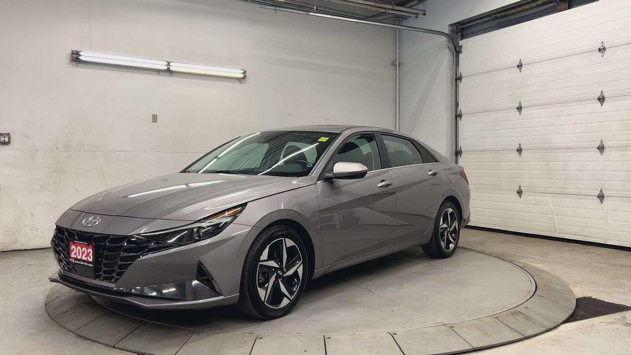 2023 Hyundai Elantra LUXURY | HTD LEATHER | SUNROOF | CARPLAY | ALLOYS Photo