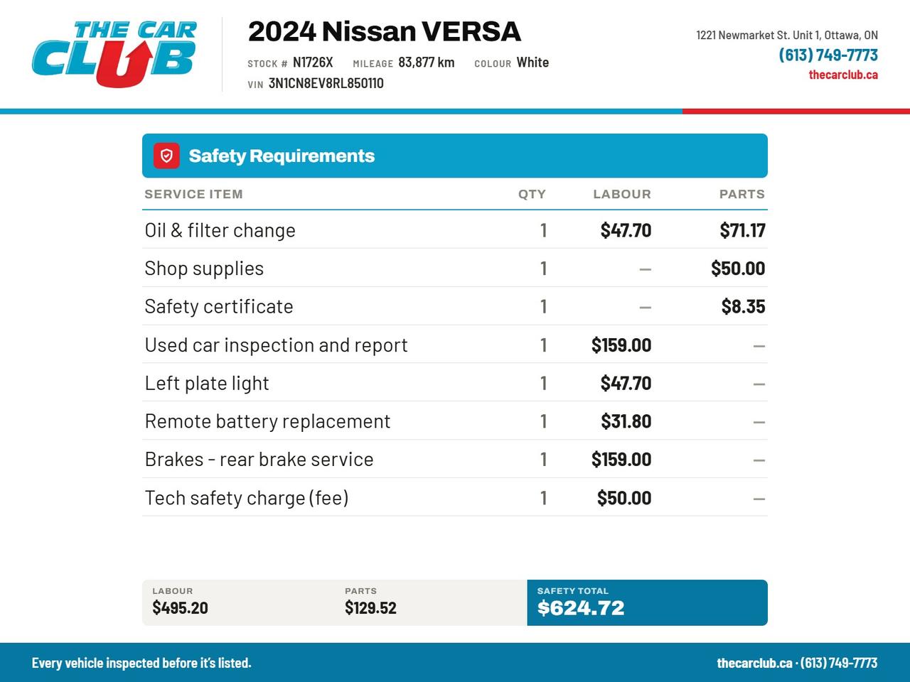 2024 Nissan Versa SV