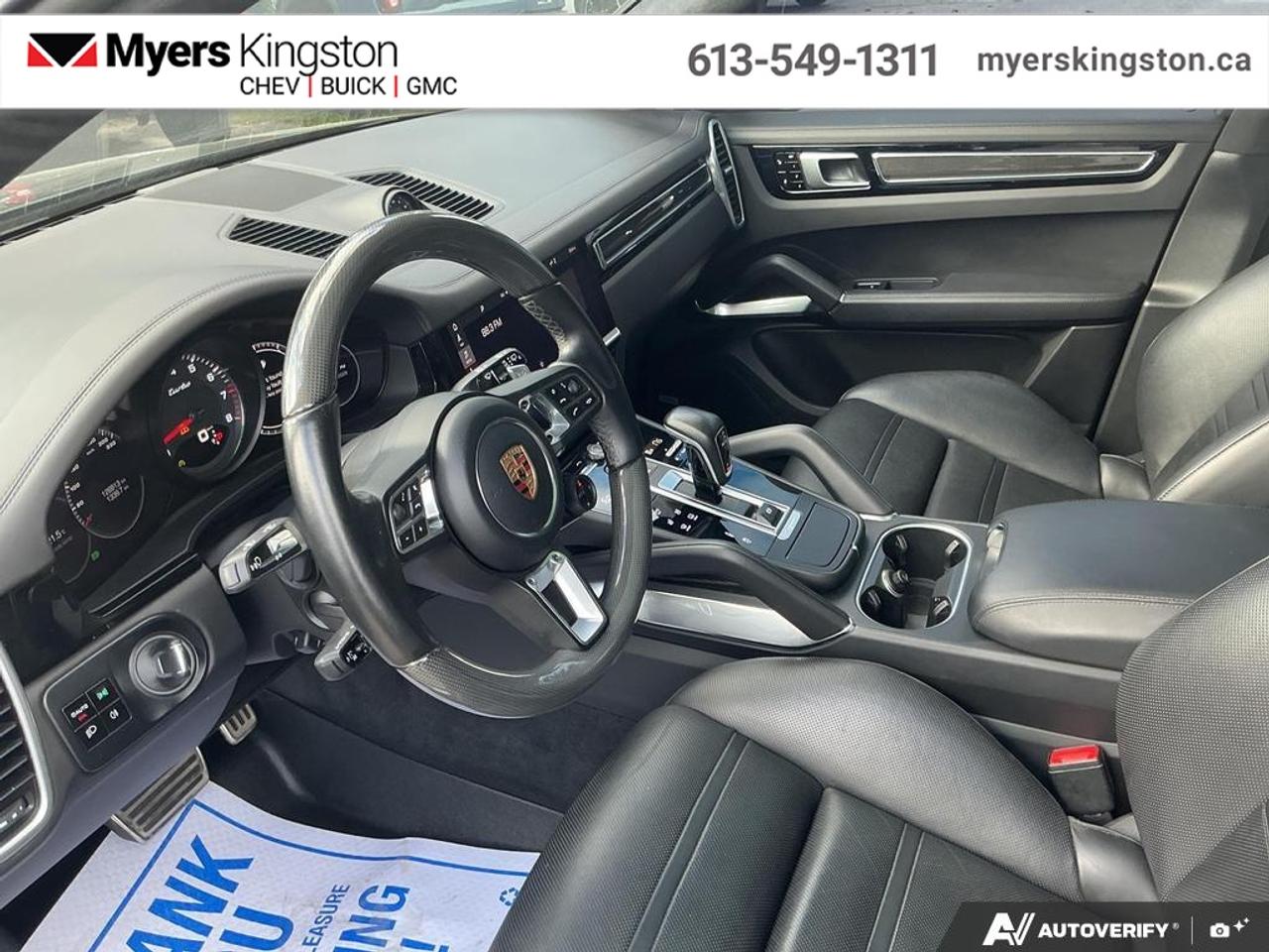 2019 Porsche Cayenne Turbo AWD  - Navigation -  Leather Seats - $482 B/W Photo