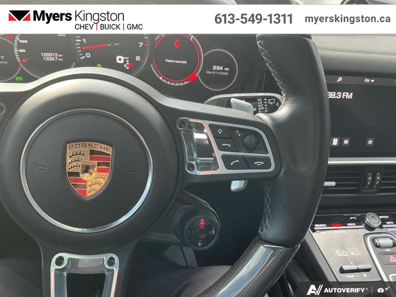 2019 Porsche Cayenne Turbo AWD  - Navigation -  Leather Seats - $482 B/W Photo