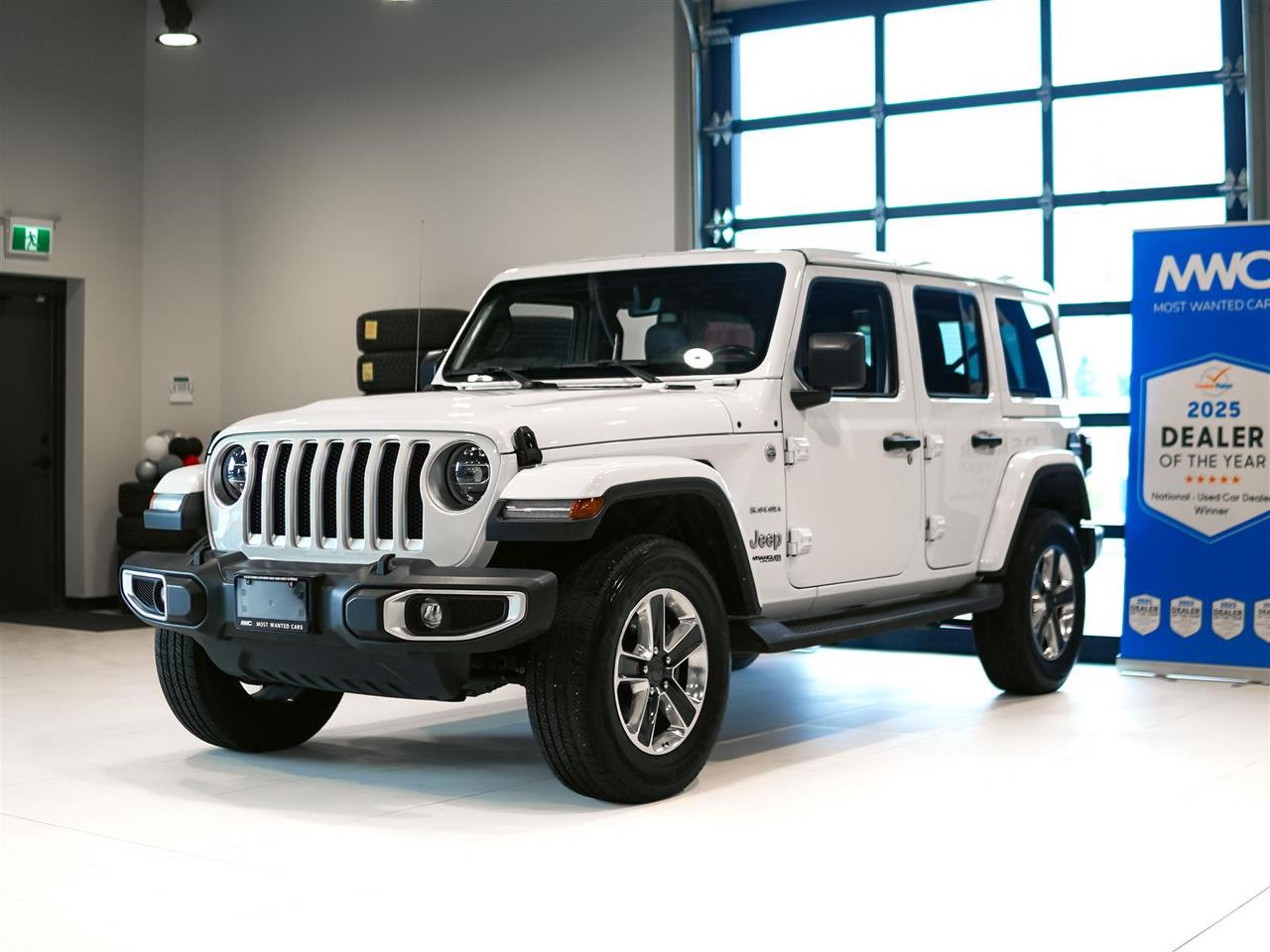 2022 Jeep Wrangler UNLIMITED SAHARA | NO ACCIDENTS | LEATHER | BLIND | NAV | 4X4 Photo