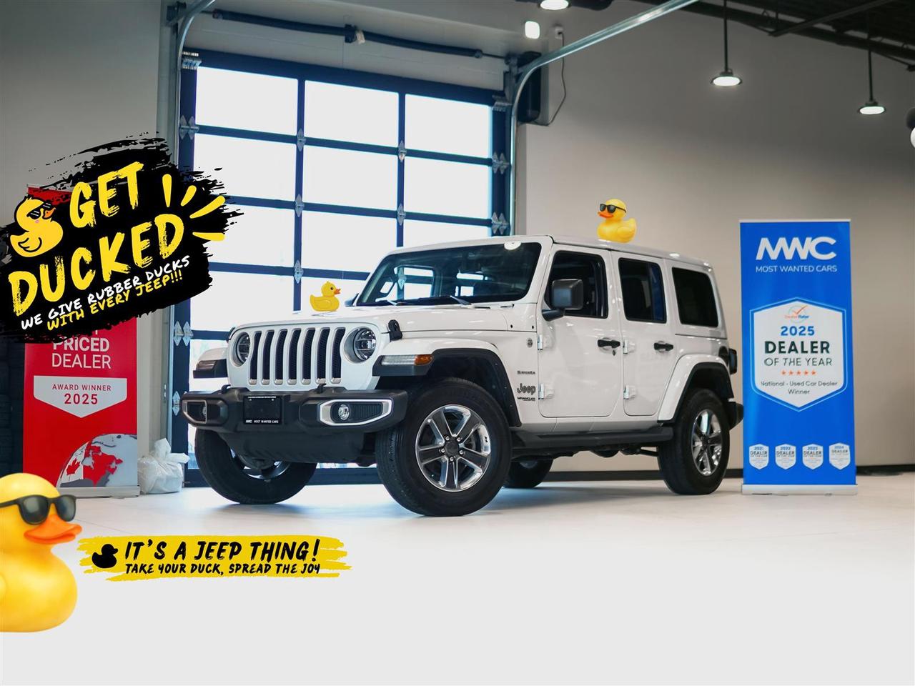2022 Jeep Wrangler UNLIMITED SAHARA | NO ACCIDENTS | LEATHER | BLIND | NAV | 4X4 Photo0