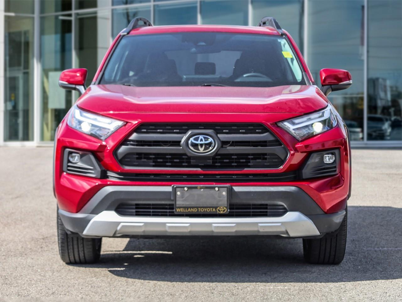 2024 Toyota RAV4 Trail LEATHER HEATED SEATS-HEATED STEERING WHEEL-SUNROOF-TOYOTA SAFETY SENSE-NO ACCIDENTS Photo3