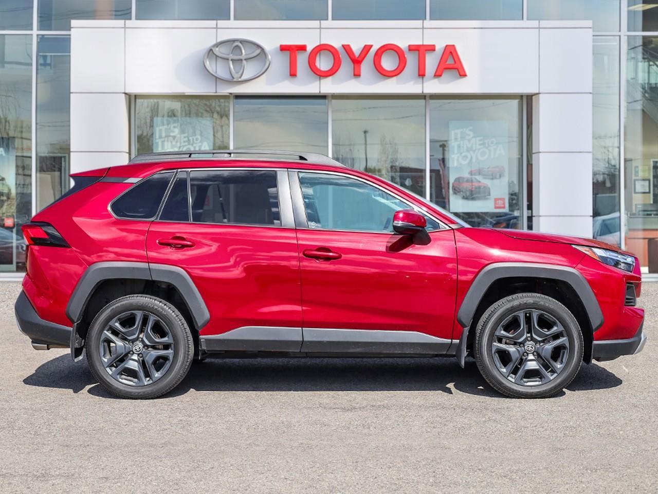 2024 Toyota RAV4 Trail LEATHER HEATED SEATS-HEATED STEERING WHEEL-SUNROOF-TOYOTA SAFETY SENSE-NO ACCIDENTS Photo2