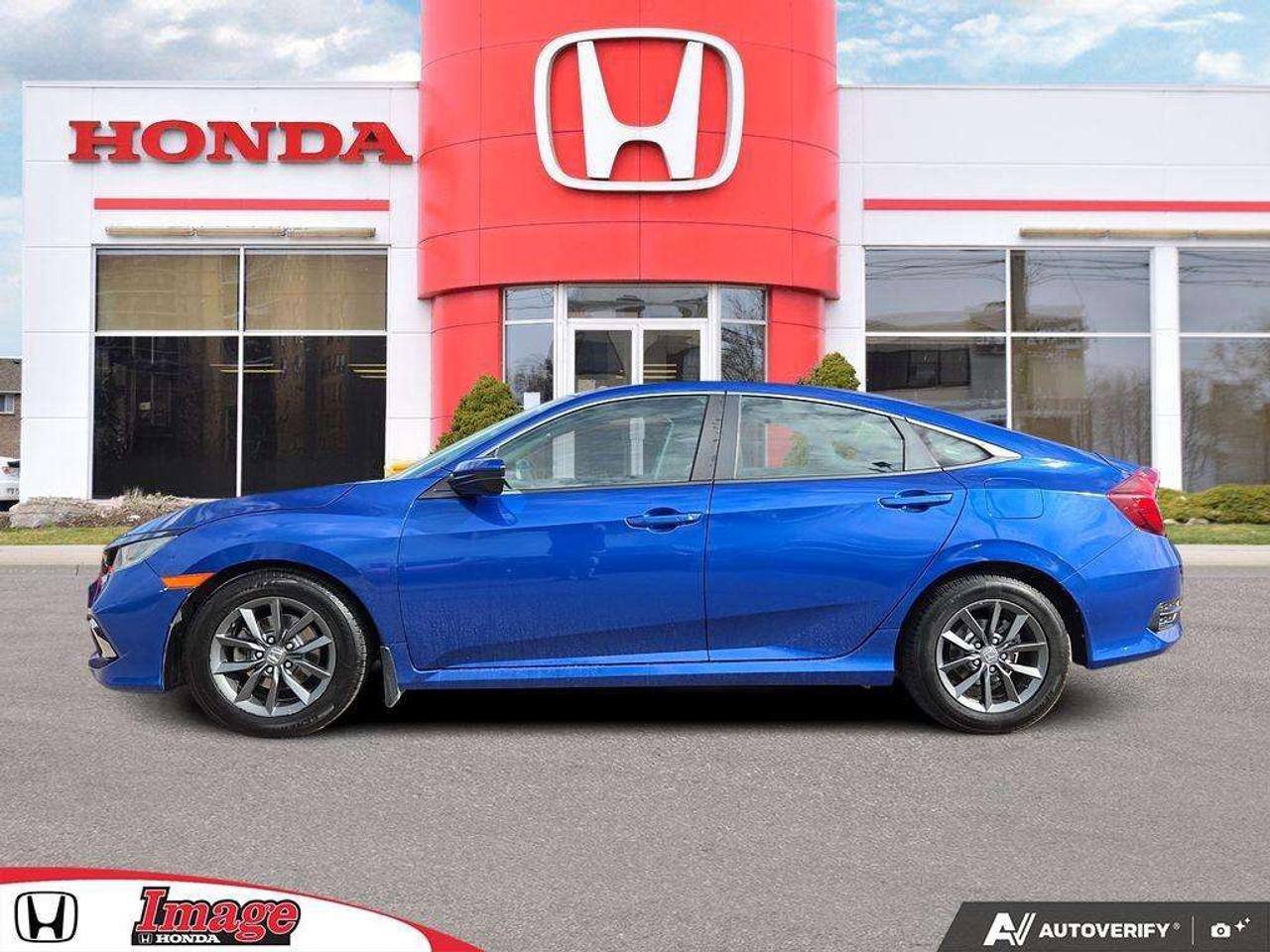 2021 Honda Civic EX   SUNROOF   HTD SEATS   APPLE CARPLAY Photo3