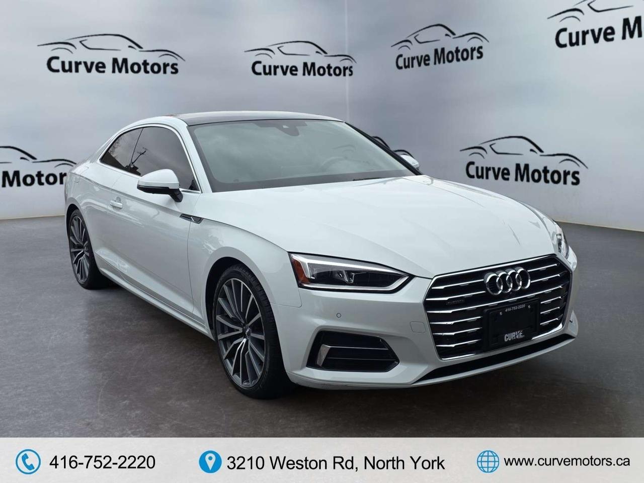 2019 Audi A5 Technik * NO ACCIDENTS / RED INT / BANG & OLUFSEN / CARPLAY Photo0