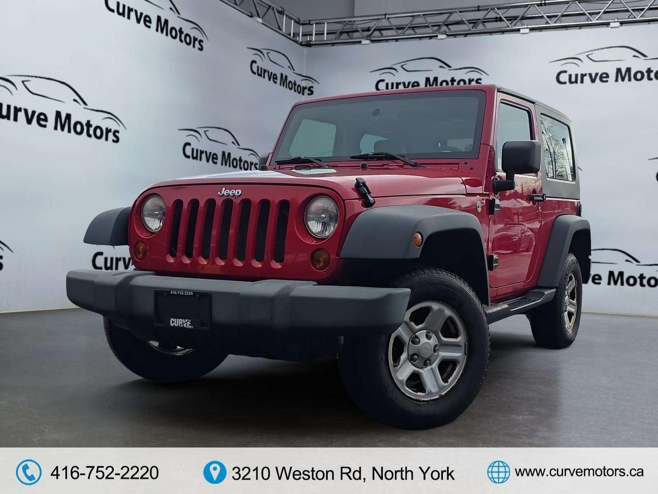 2008 Jeep Wrangler 4WD 2dr X * AS-IS * NO ACCIDENTS / VERY LOW KM / MANUAL Photo