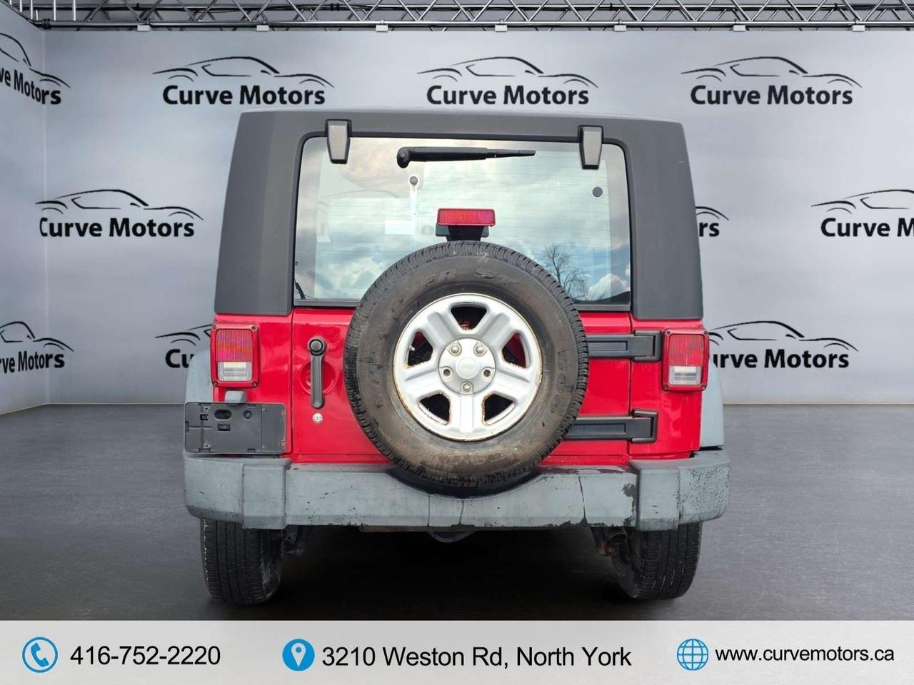 2008 Jeep Wrangler 4WD 2dr X * AS-IS * NO ACCIDENTS / VERY LOW KM / MANUAL Photo