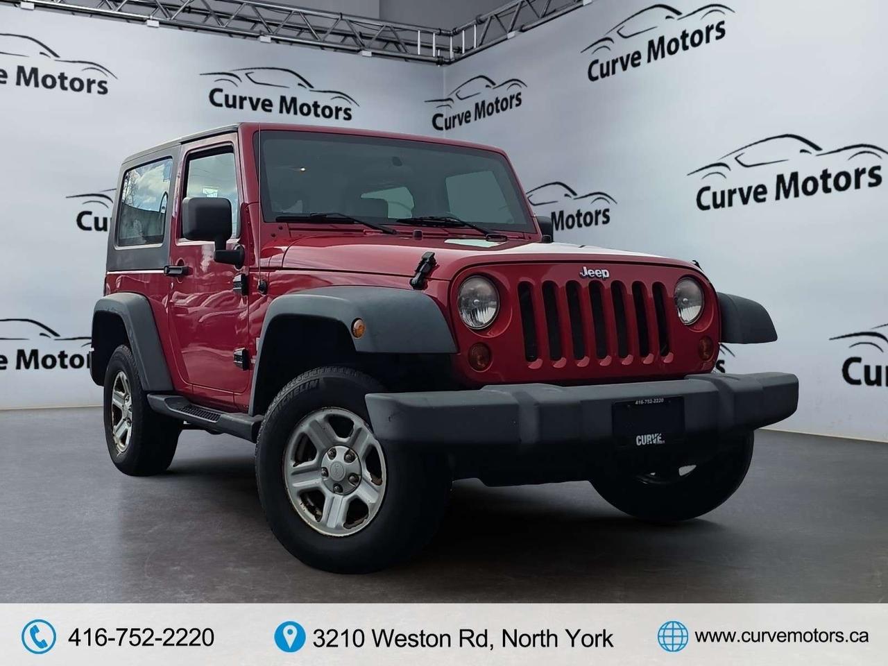2008 Jeep Wrangler 4WD 2dr X * AS-IS * NO ACCIDENTS / VERY LOW KM / MANUAL Photo0