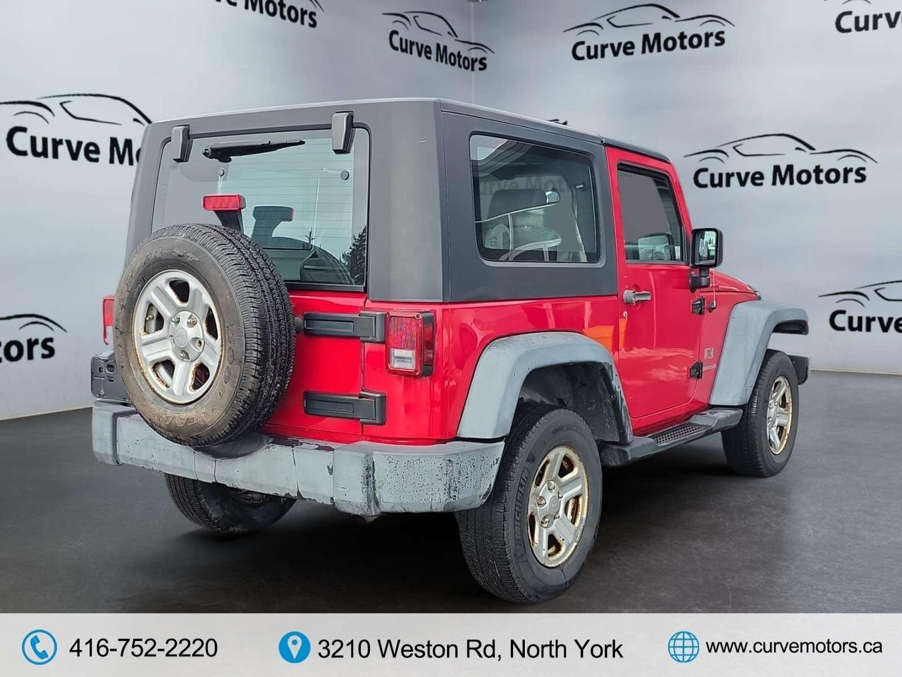 2008 Jeep Wrangler 4WD 2dr X * AS-IS * NO ACCIDENTS / VERY LOW KM / MANUAL Photo